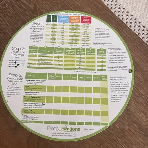 New Precise Portions 4-Go Healthy Travel Pack - Picture 3 of 5